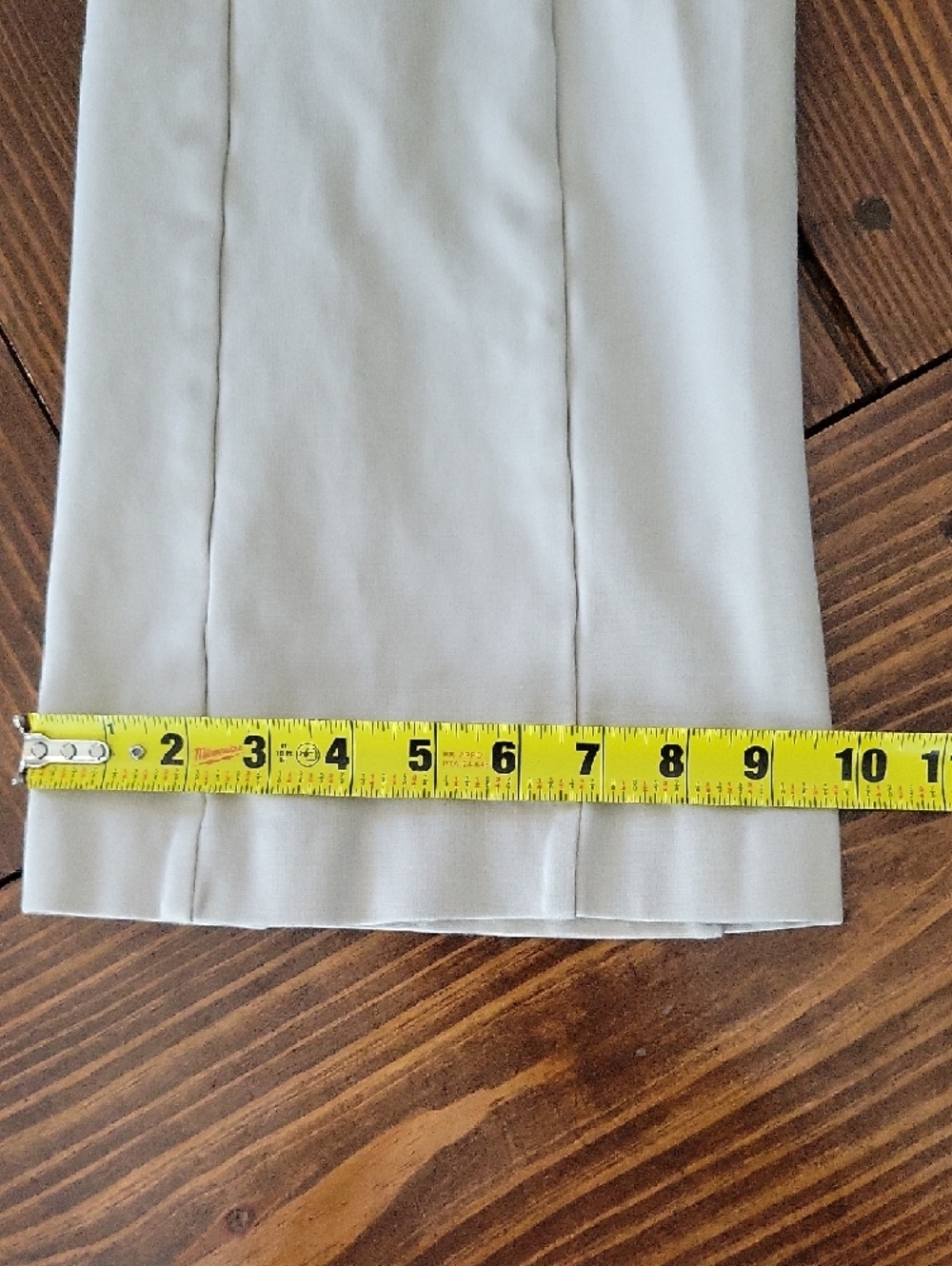 INC International Concepts Cream Boot Cut Leg Womens Sz 8 Pull-On Stretch Pants - Picture 10 of 10